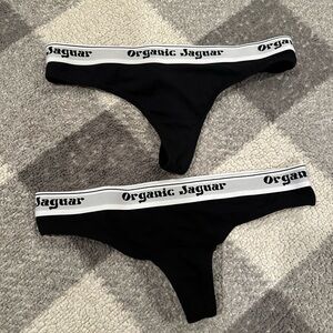 Organic Jaguar Organic Cotton Thongs